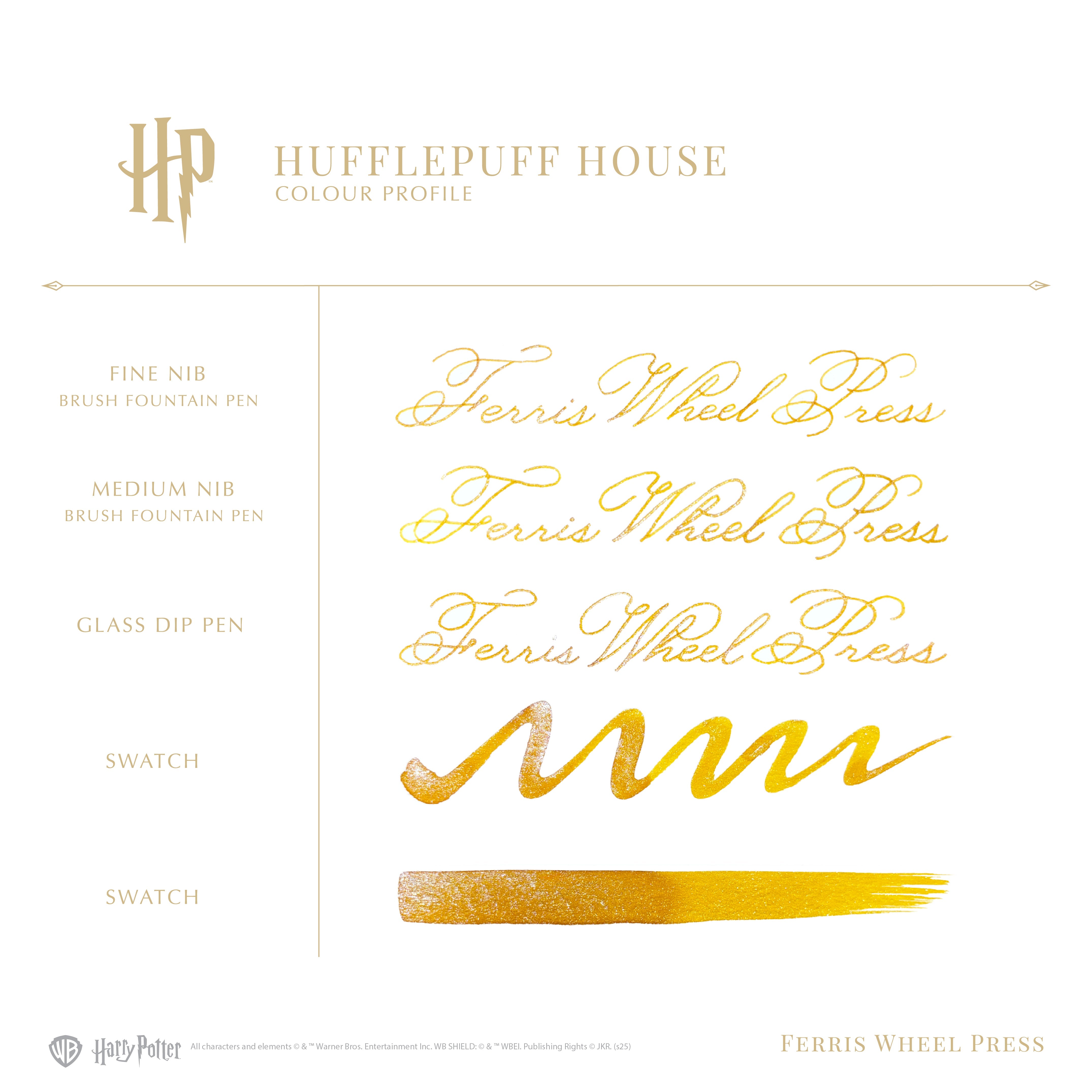 Warner Bros. | Harry Potter | Houses of Hogwarts™ 38ml Ink | Hufflepuff House