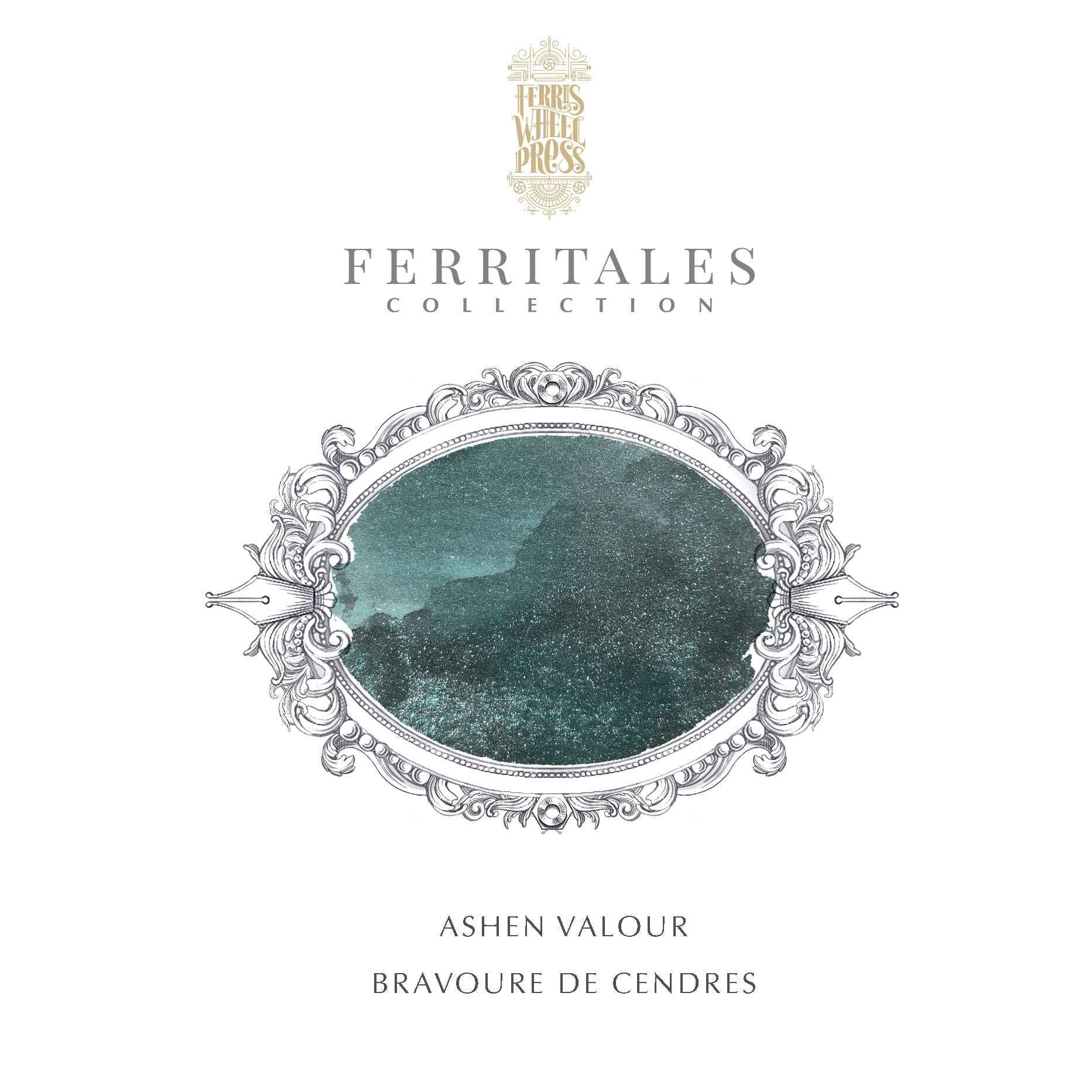 FerriTales | The Book of Knights Series | Ashen Valour 10ml Ink