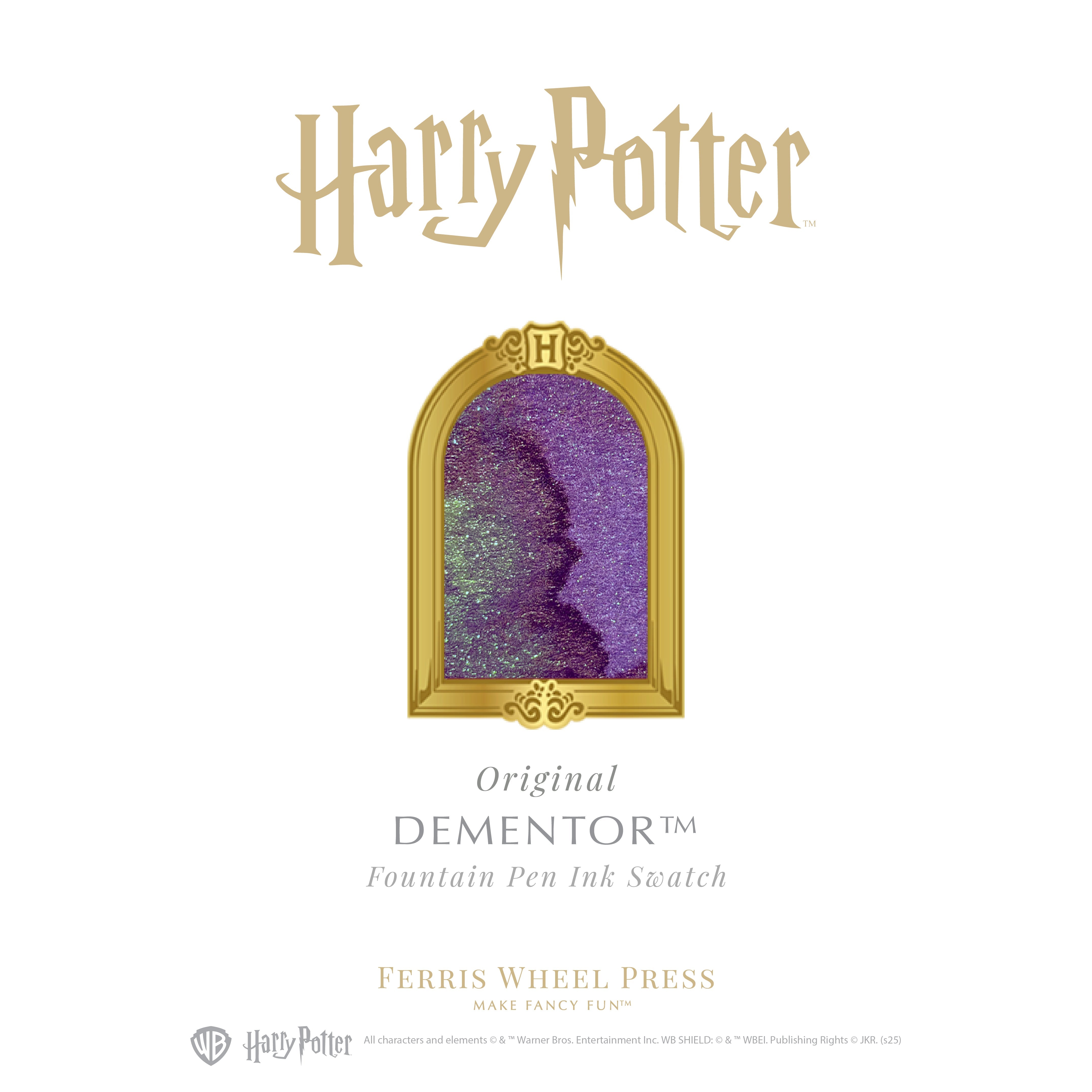 25 Years of Magic - Patronus Anniversary Collection | Limited Edition Masque Pen & Ink Set | Dementor