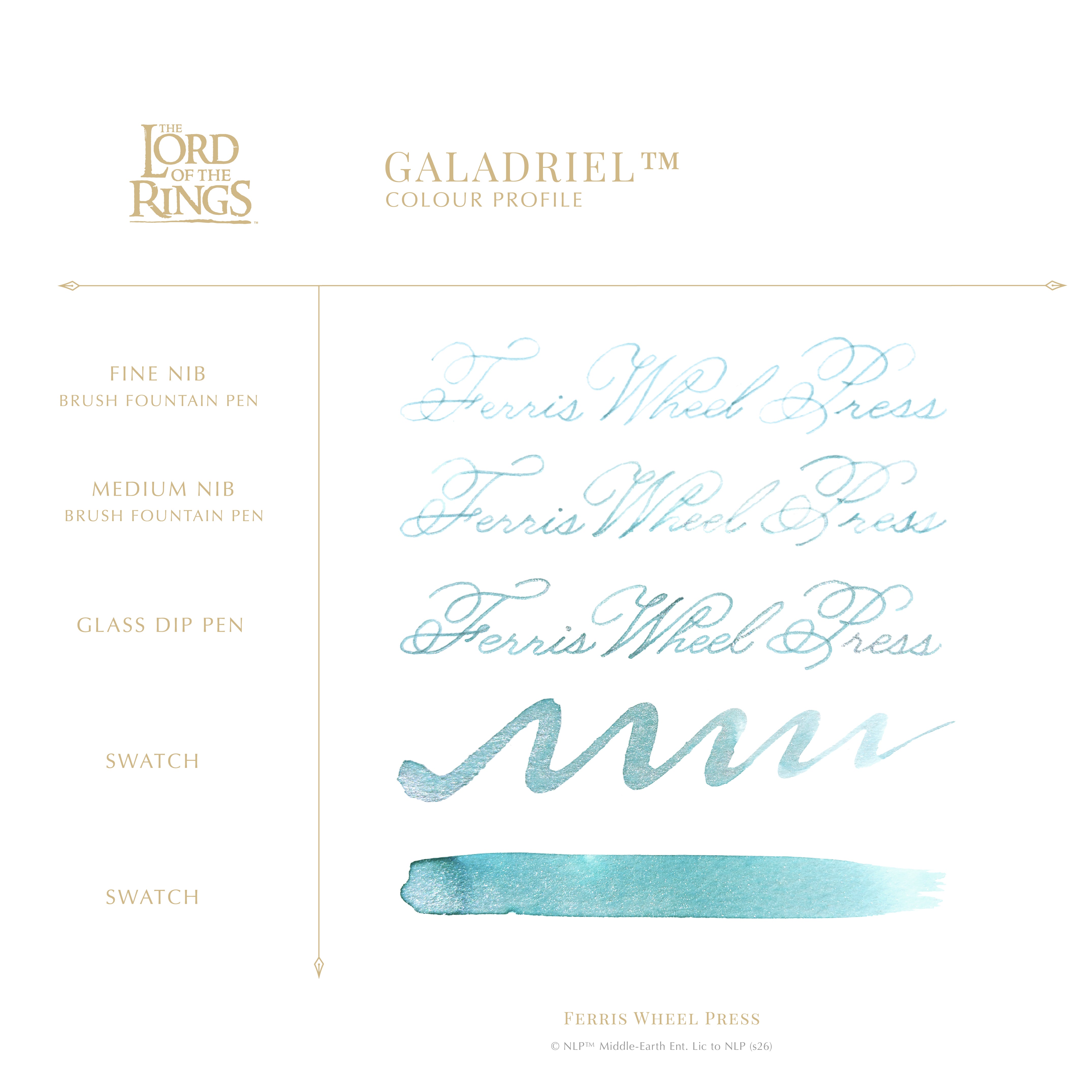The Lord of the Rings 25th Anniversary | Limited Edition Pen and Ink Set | Galadriel