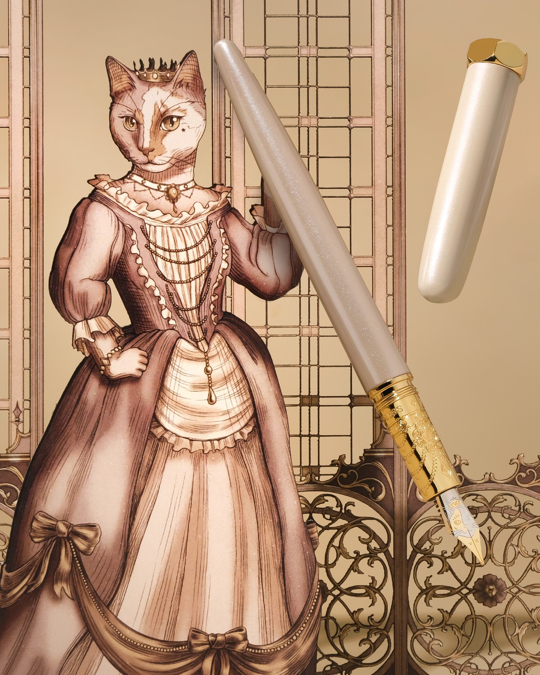 The Bijou Fountain Pen - Whiskering Tales