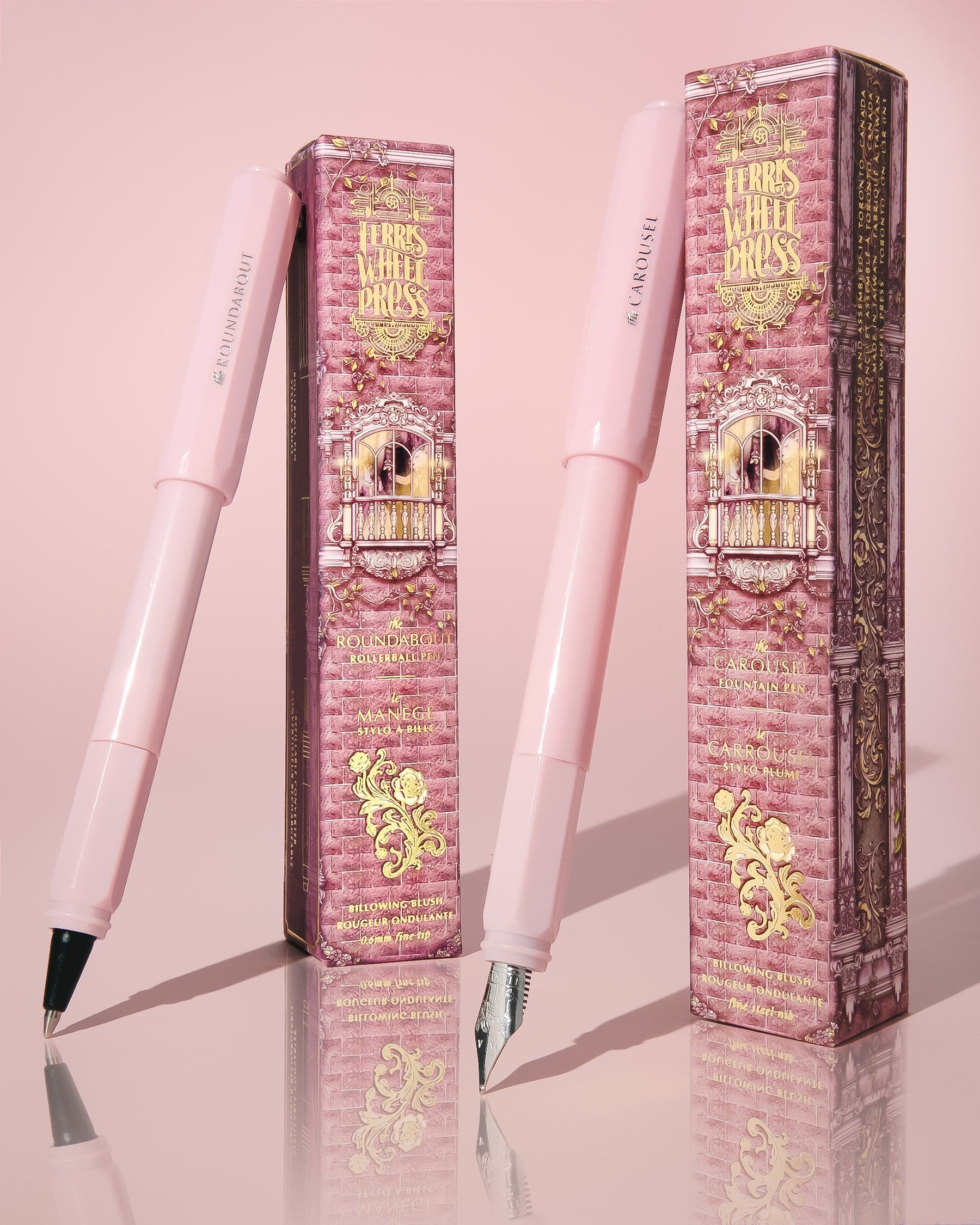 The Carousel Fountain Pen - Billowing Blush