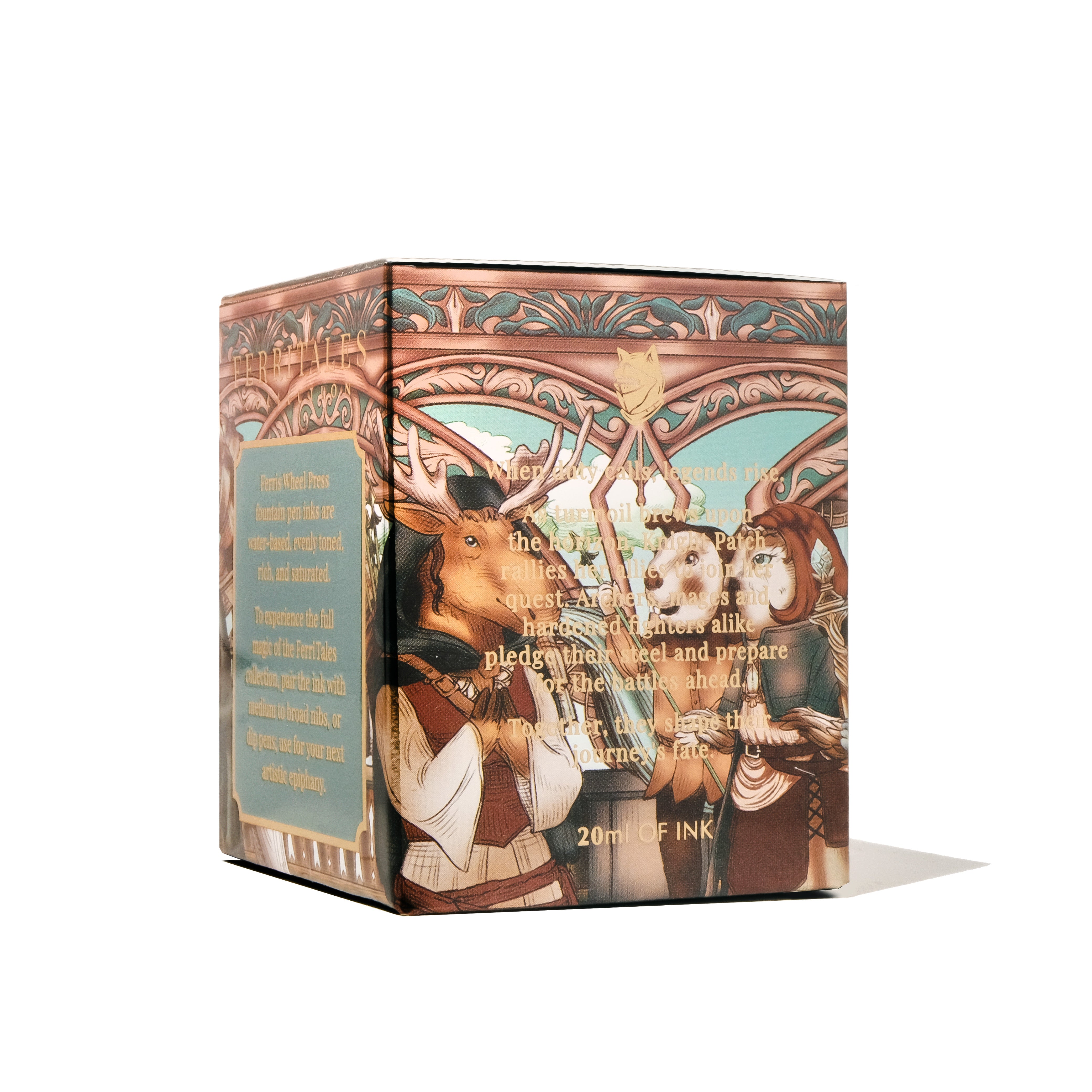 FerriTales | The Book of Knights Series | The Copperleaf Guild 85ml Ink - Ferris Wheel Press EU