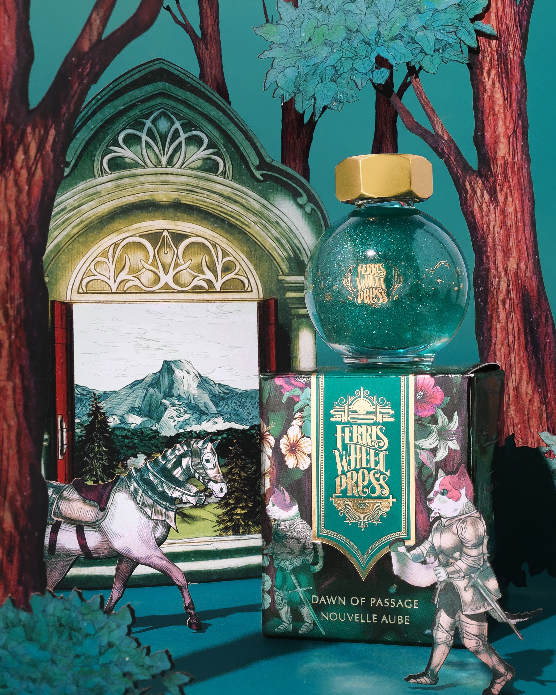 FerriTales | The Book of Knights Series | Dawn of Passage 85ml Ink - Ferris Wheel Press EU