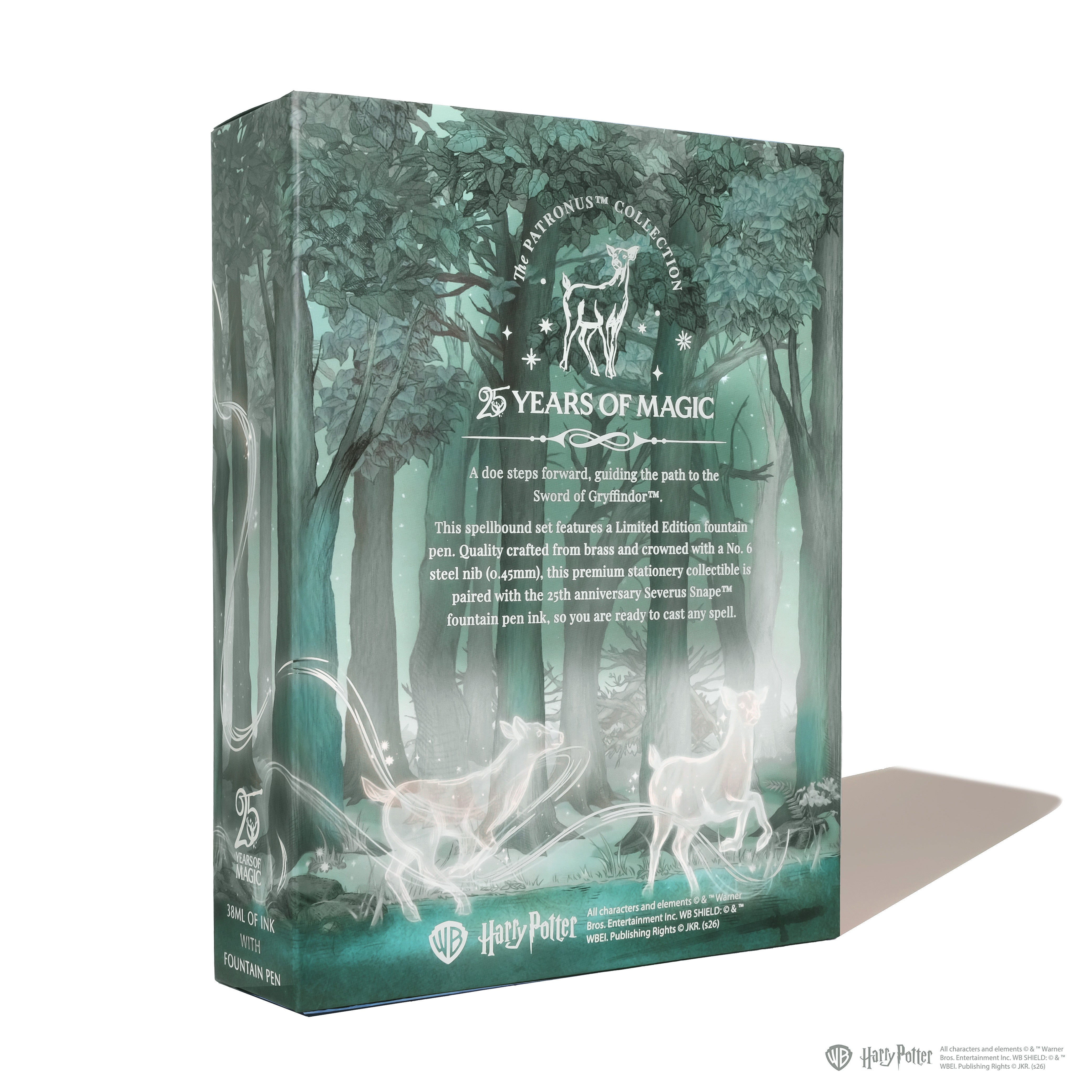 Warner Bros. | 25 Years of Magic - Patronus Anniversary Collection | Limited Edition Masque Pen & Ink Set | Severus Snape