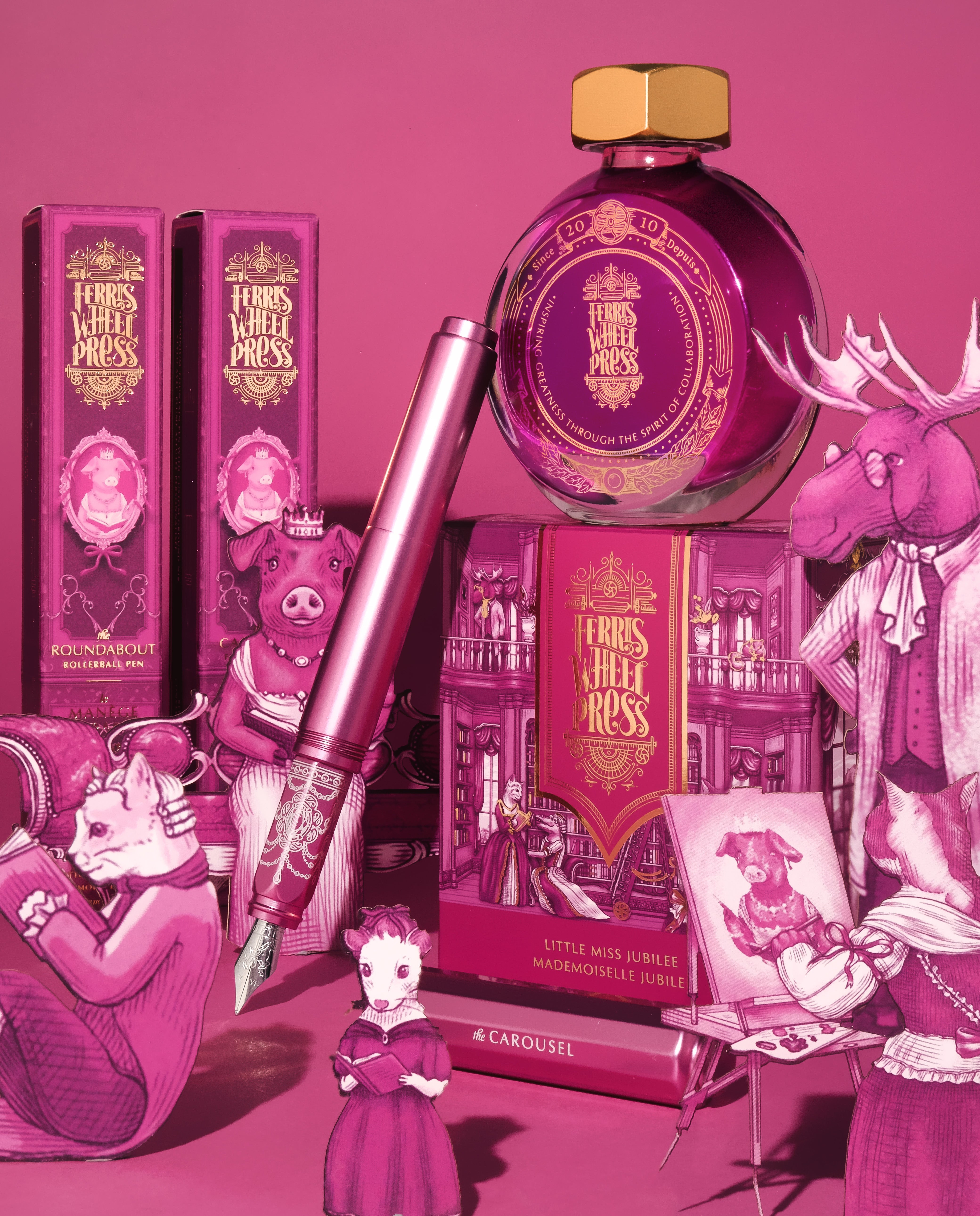 Honorary Edition | The Roundabout Rollerball Pen - Little Miss Jubilee