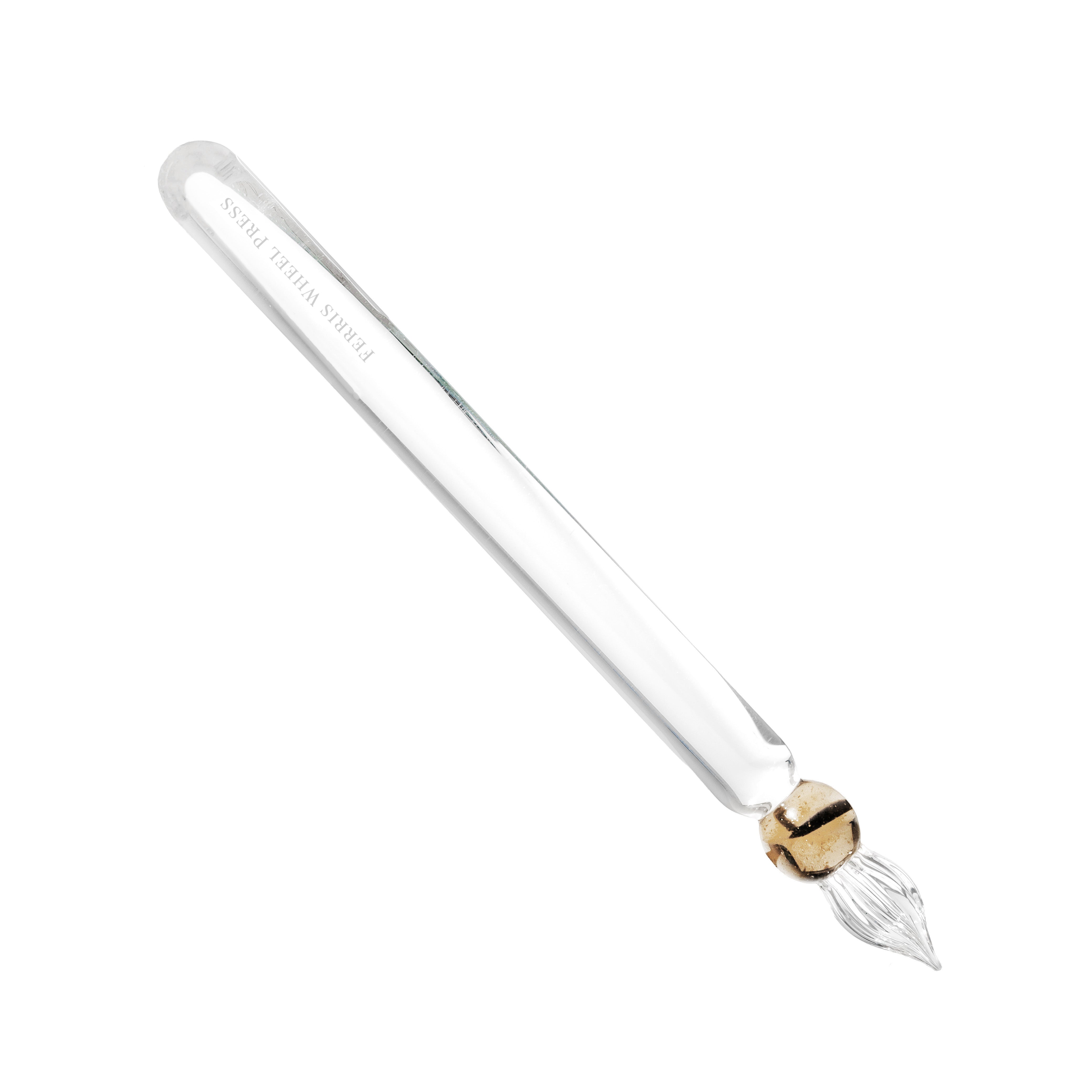 The Gumdrop Glass Dip Pen - Oyster