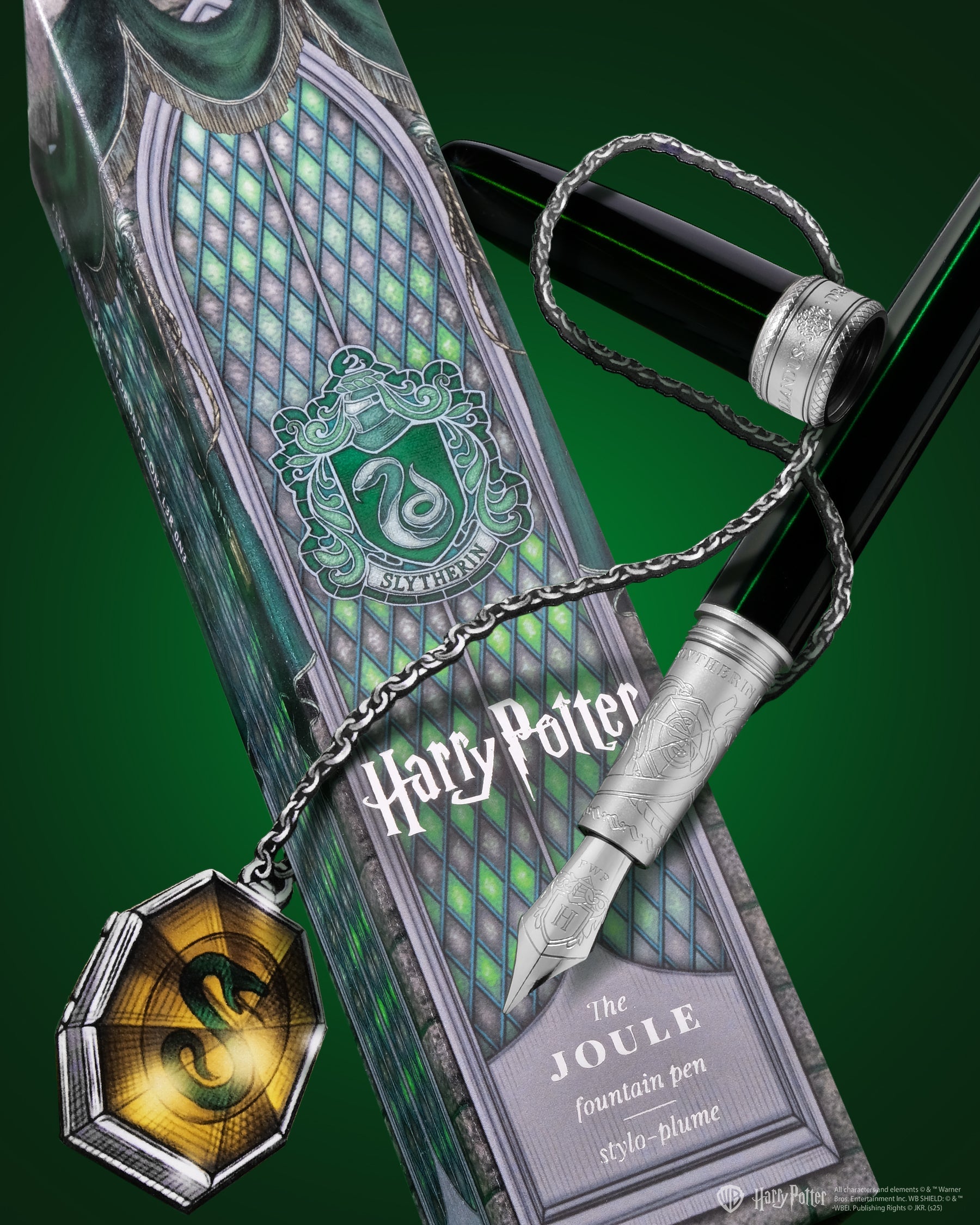 Warner Bros. | Harry Potter | Joule Fountain Pen | Slytherin House
