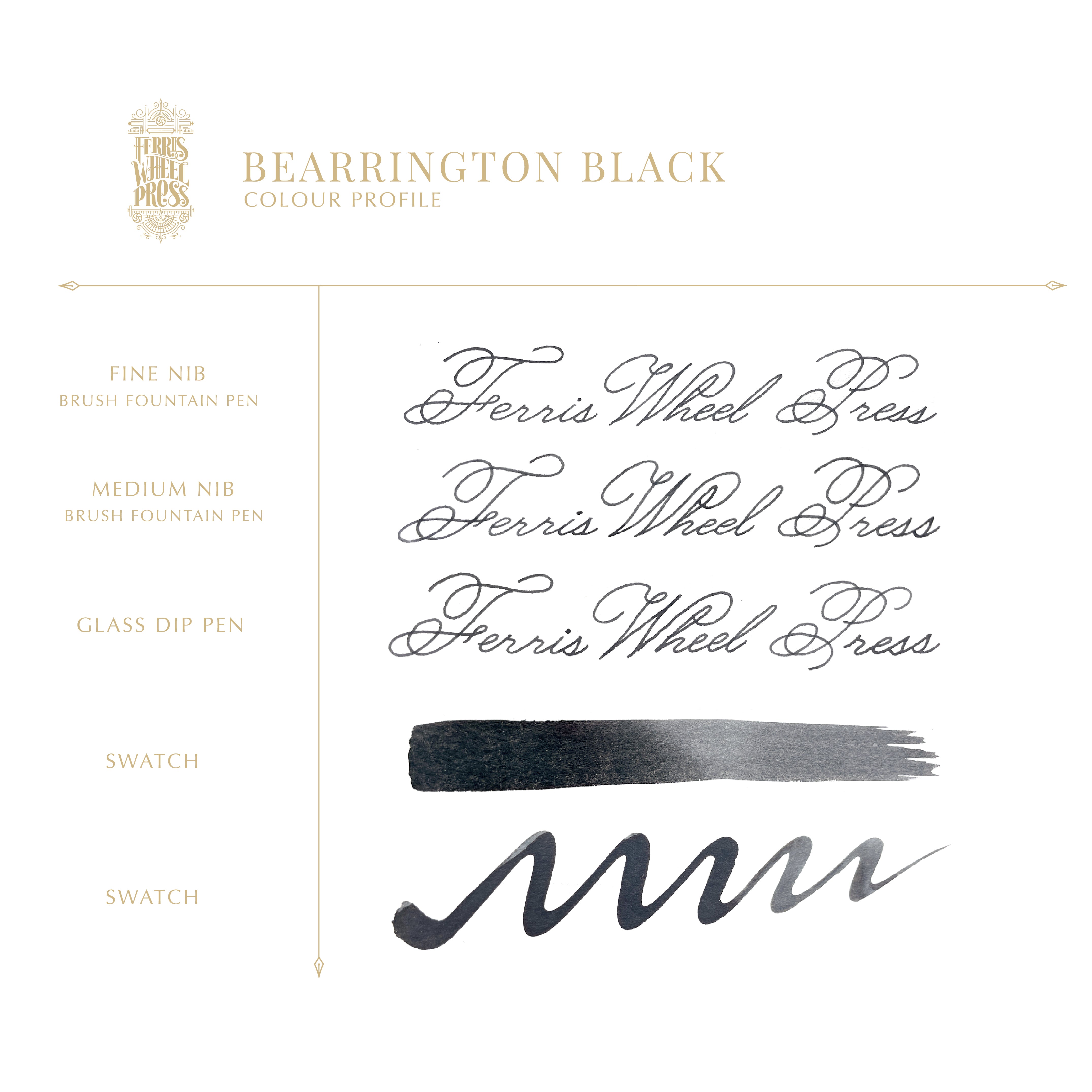 Everyday Collection | Bearrington Black Ink 10ml