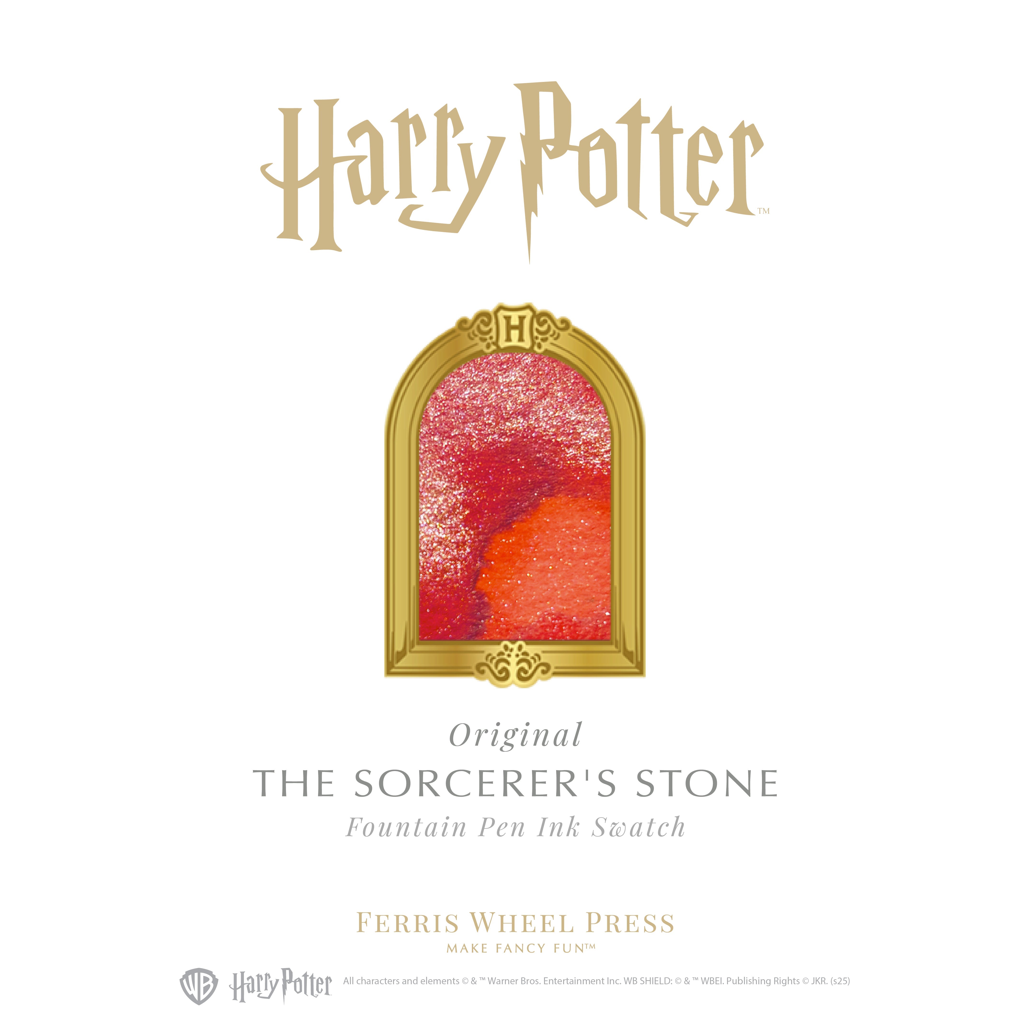Warner Bros. | Harry Potter | Property of Hogwarts™ 38ml Ink | Limited Edition | The Sorcerer's Stone