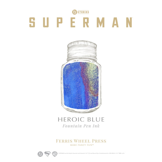 Warner Bros. | Superman | Heroic Blue 28ml Ink