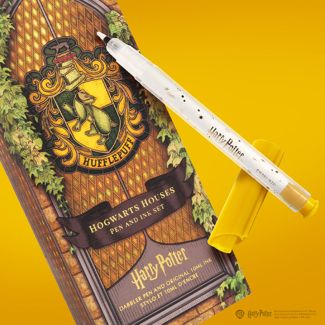 Warner Bros. | Harry Potter | Dabbler Pen and Ink Set | Hufflepuff House