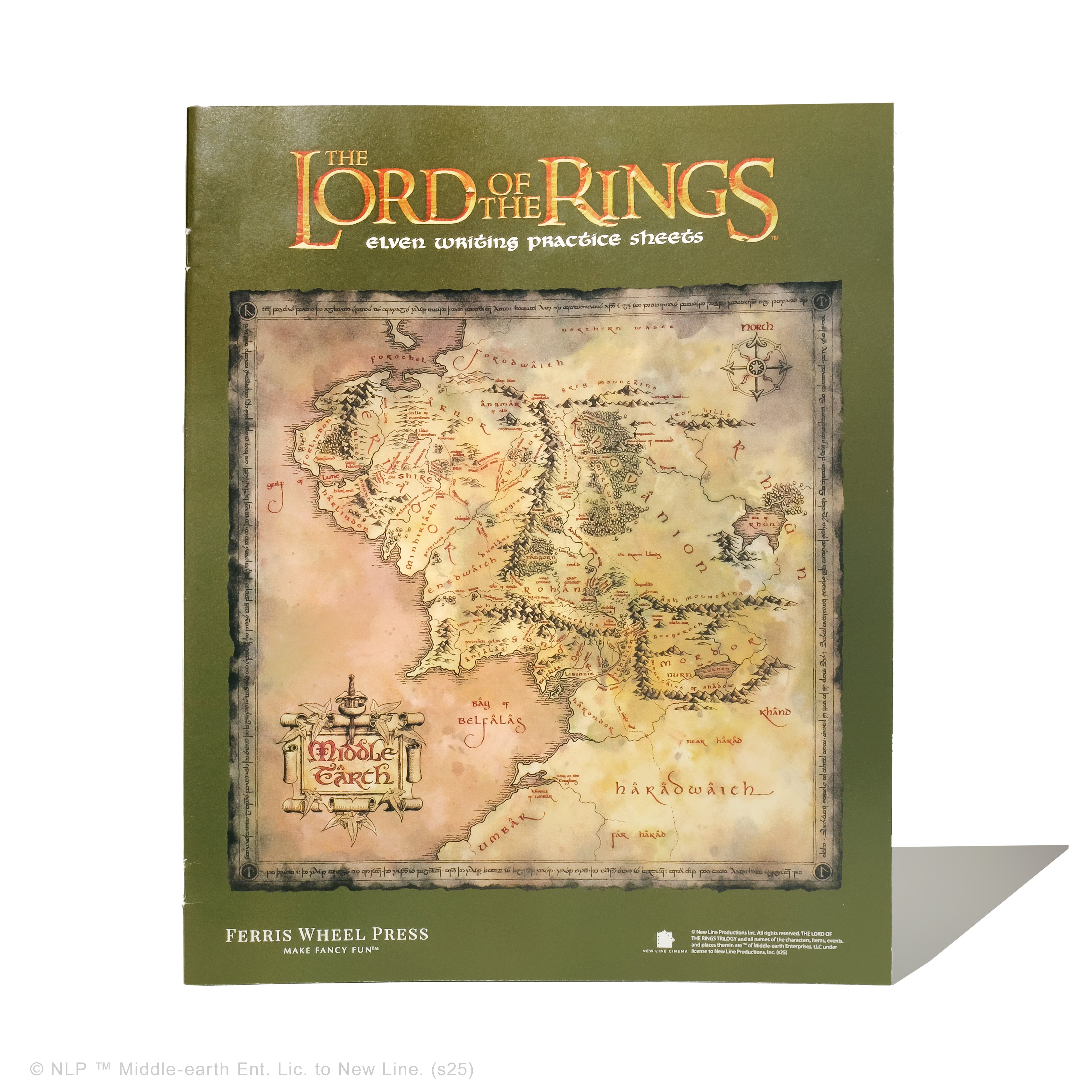 The Lord of the Rings Lettering Booklet (Physical) - Ferris Wheel Press EU