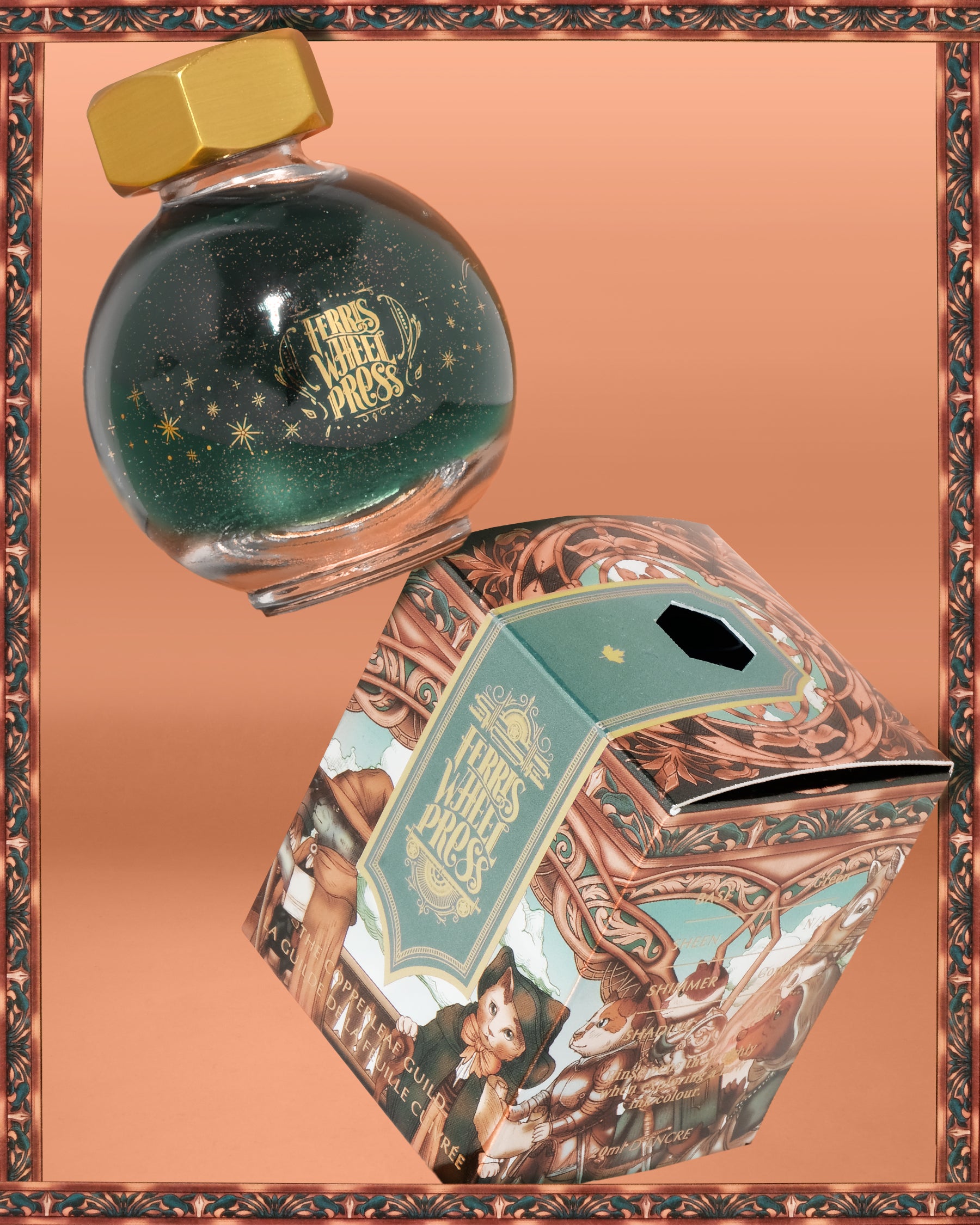 FerriTales | The Book of Knights Series | The Copperleaf Guild 85ml Ink - Ferris Wheel Press EU