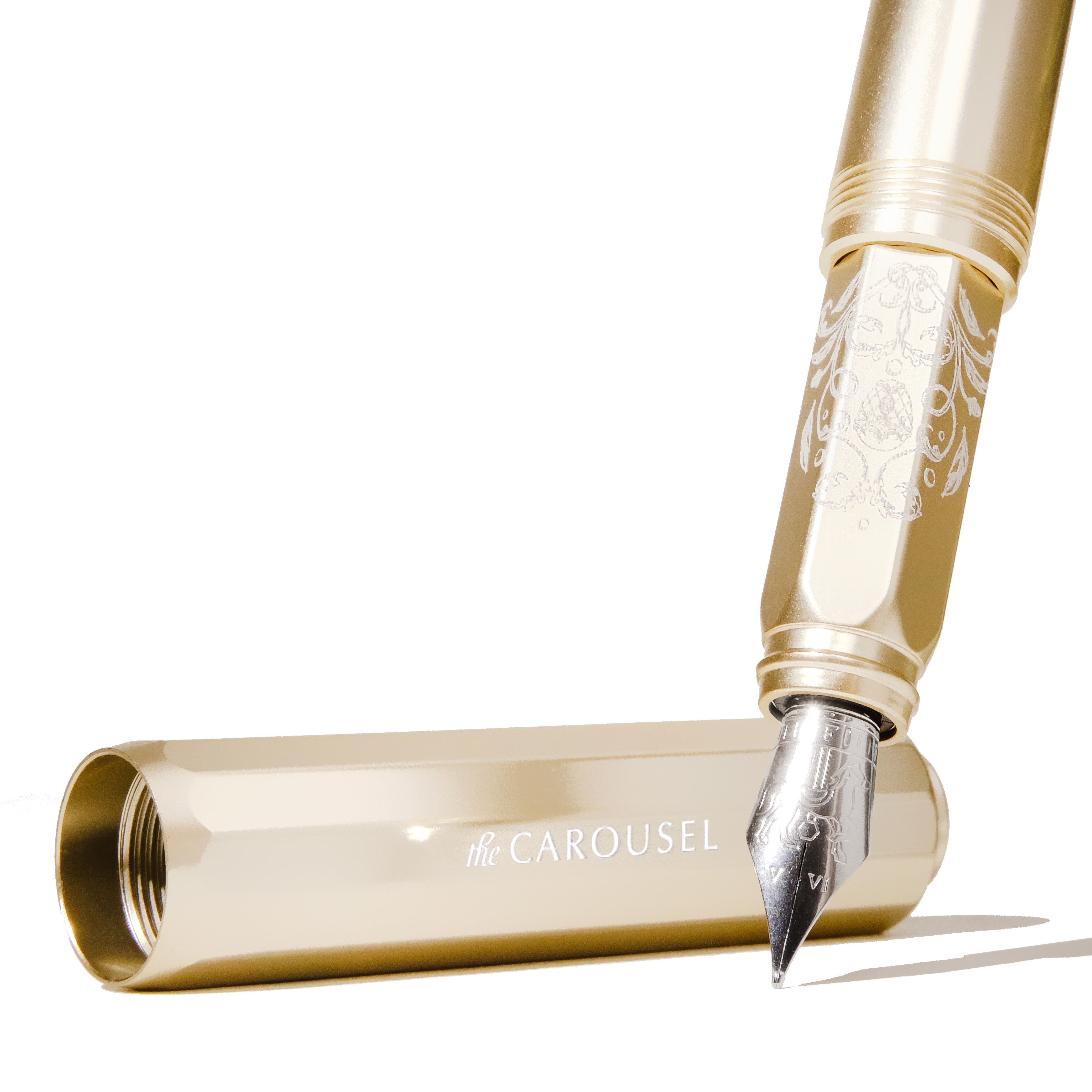 Limited Edition 2023 | Aluminum Carousel Fountain Pen - Brilliant Beanstalk