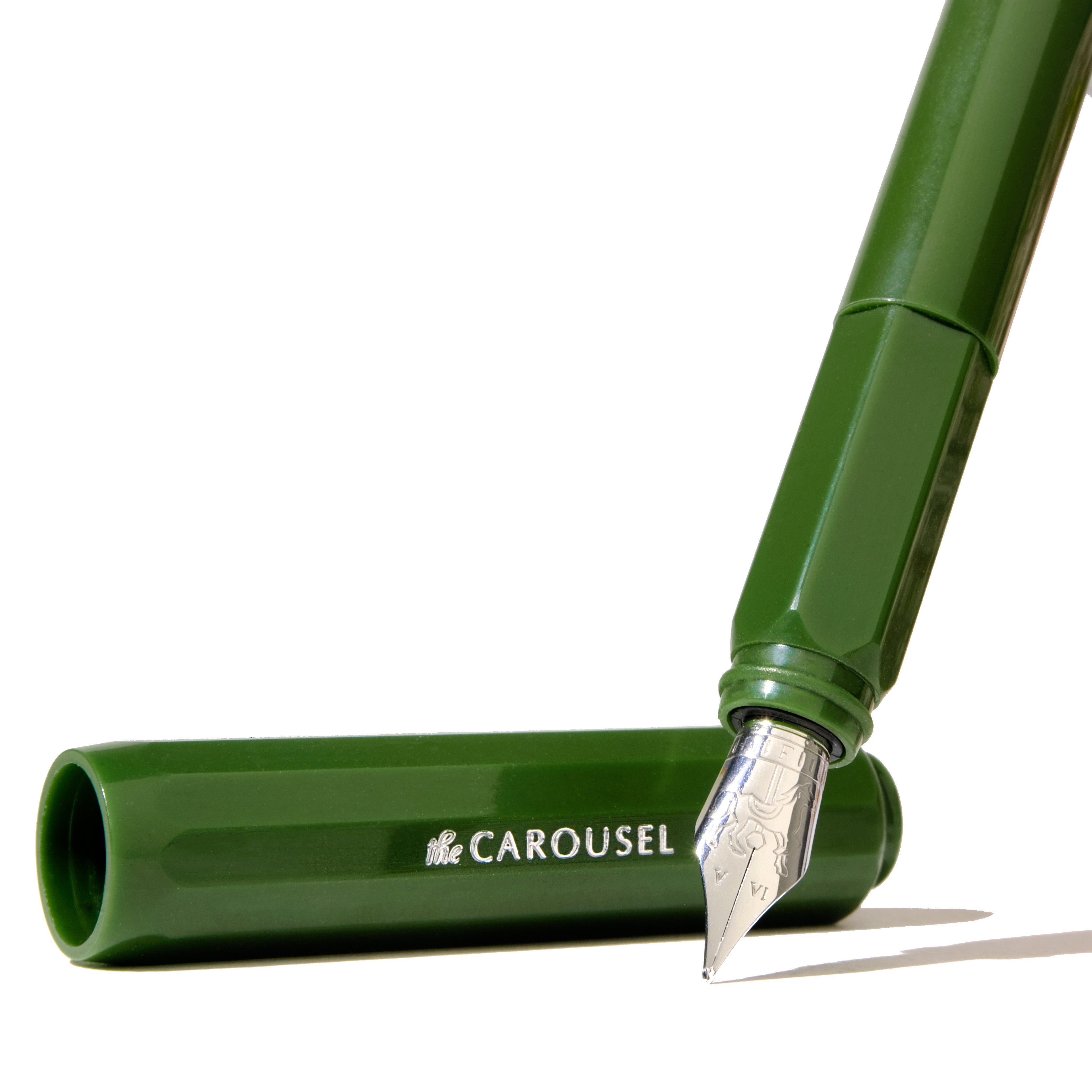Limited Edition - The Carousel Fountain Pen - Brilliant Beanstalk